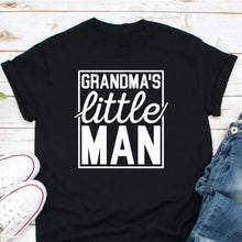 Load image into Gallery viewer, Grandma&#39;s Little Man Shirt, Funny Toddler Shirt, Toddler Birthday Gift, Toddler Gift, Little Man Shirt
