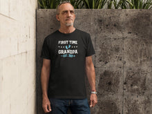 Load image into Gallery viewer, First Time Grandpa Est 2022, Grandpa shirt, New Grandparents, Future Grandpa, Soon To Be Grandpa
