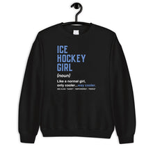 Load image into Gallery viewer, ICE Hockey Girl Shirt, Hockey Girl Definition Shirt
