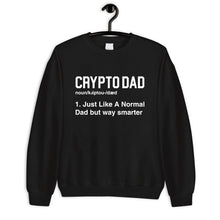 Load image into Gallery viewer, Crypto Dad Like A Normal Dad Shirt, Funny Bitcoin Coin Miner, Crypto Dad Definition Shirt
