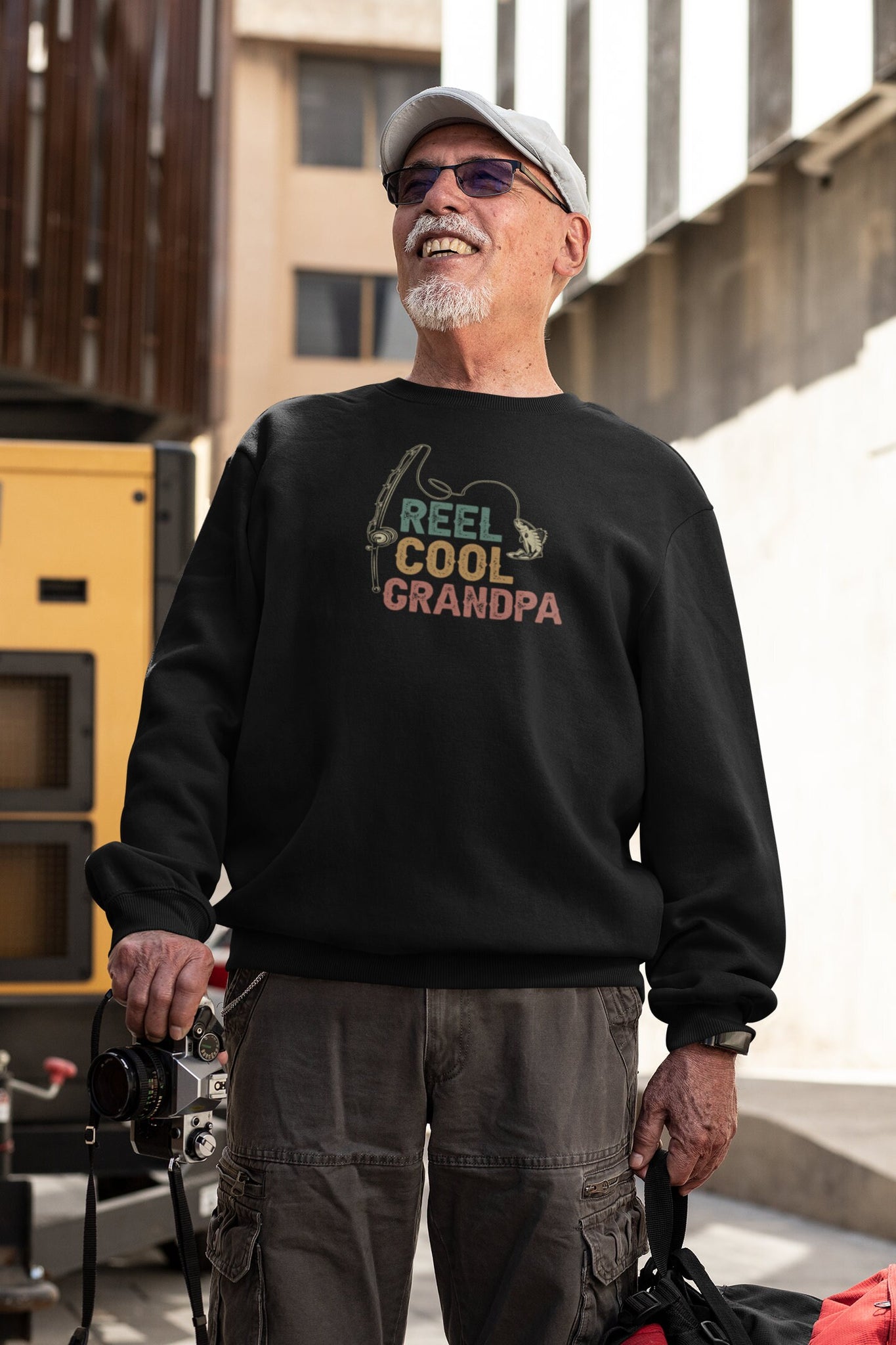 Reel Cool Grandpa Shirt, Grandpa Fishing Gift, Funny Fishing