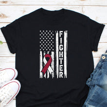 Load image into Gallery viewer, Head Neck Cancer Shirt, Cancer Fighter Shirt, Cancer Support Shirt, Throat Cancer Shirt
