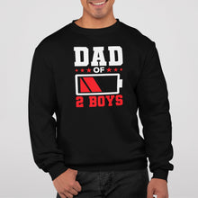 Load image into Gallery viewer, Dad Of 2 Boys Shirt, Gift For Dad Of Two Boys, Daddy Shirt, Twins Dad, Dad Of Twins, I Have Two Boy
