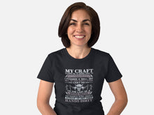 Load image into Gallery viewer, My Craft Allows Me To Bring Light To Anywhere In The World Shirt, Electrician Job Shirt
