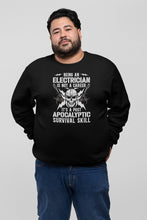 Load image into Gallery viewer, Funny Electrician Christmas Shirt Being An Electrician Is Not A Career Shirt, Electrician Job Shirt
