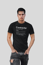 Load image into Gallery viewer, Contractor Shirt Funny builder, Contractor Gift, Funny Contractor T Shirt, Contractor Definition
