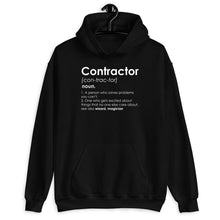 Load image into Gallery viewer, Contractor Shirt Funny builder, Contractor Gift, Funny Contractor T Shirt, Contractor Definition
