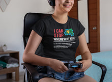 Load image into Gallery viewer, Funny Gamer Gift Kids Boy Girl, Civilization Game Shirt, I Can Stop Whenever I Want Just One More Turn Shirt
