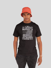 Load image into Gallery viewer, The 1st Amendment Defines US 2nd Amendment Defends US Since 1971, First Amendment Shirt
