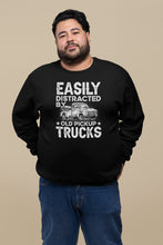 Load image into Gallery viewer, Easily Distracted By Old Pickups Truck Shirt, Trucks Lover Shirt, Funny Truck Shirt, Truck Driver Shirt
