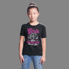 Load image into Gallery viewer, Girls Like Monster Truck Too Shirt, Monster Truck Shirt kids, Monster Trucks Lover, Women Monster Truck
