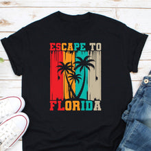 Load image into Gallery viewer, Escape To Florida Shirt, Palm Tree Shirt, The Lockdown Libs Tour Shirt, Don’t Tread On Florida Shirt
