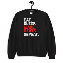 Load image into Gallery viewer, Eat Sleep Make Beats Repeat Shirt, Music Producer Shirt, Music Shirt, Music Band Shirt
