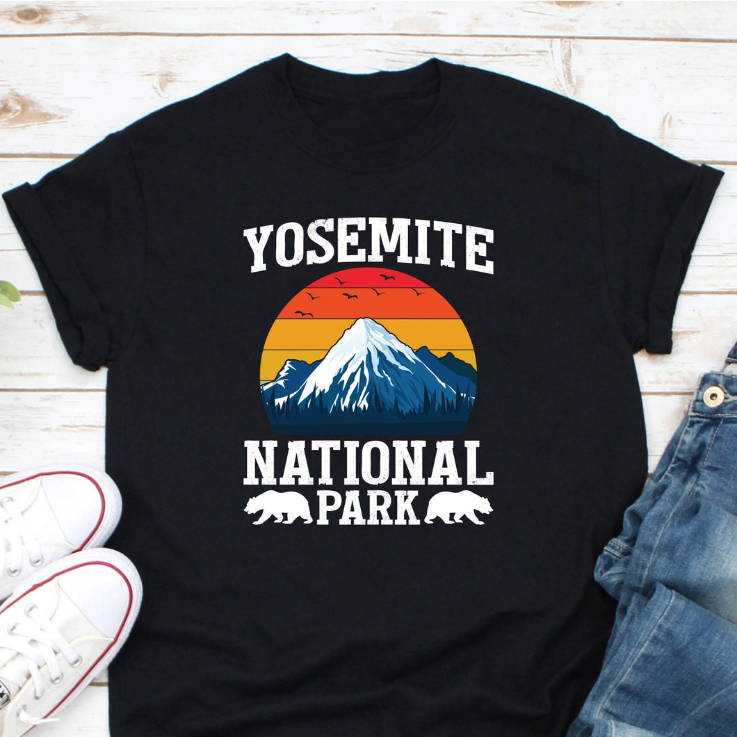 Vintage Yosemite National Park Shirt, Yosemite Park Shirt, Yosemite Park Hiking Shirt, Yosemite Souvenir