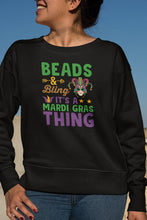 Load image into Gallery viewer, Beads And Bling It&#39;s A Mardi Gras Thing Shirt, Mardi Gras Gift, Mardi Gras Party Shirt, New Orleans Tee
