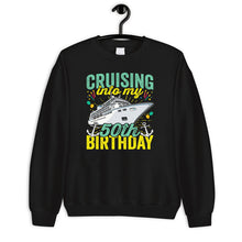 Load image into Gallery viewer, Cruising Into My 50th Birthday Shirt, 50th Birthday Shirt, 50th Birthday Party Shirt, Cruise 50th Birthday Shirt
