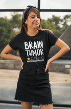 Load image into Gallery viewer, Brain Tumor Shirt, Brain Cancer Awareness, Brain Cancer Warrior Shirt, Brain Cancer Fighter Shirt, Grey Ribbon Shirt
