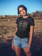 Load image into Gallery viewer, La Jefa Shirt, La Jefa Vintage Shirt, La Jefa Apparel, La Jefa Mama Shirt, Spanish Tshirt Latina Shirt
