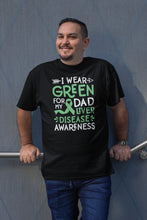 Load image into Gallery viewer, I Wear Green For My Dad Shirt, Liver Disease Shirt, Green Ribbon Shirt, Liver Cancer Warrior
