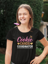 Load image into Gallery viewer, Cookie Chaos Coordinator Shirt, Funny Cookie Dealer Gift Shirt, Cookie Lover Gift, It&#39;s Cookie Season Tee
