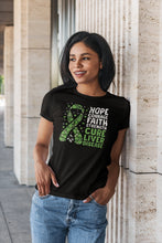 Load image into Gallery viewer, Cure Liver Disease Shirt, Liver Support Squad Shirt, Green Ribbon Shirt, Liver Cancer Warrior
