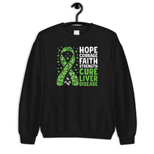 Load image into Gallery viewer, Cure Liver Disease Shirt, Liver Support Squad Shirt, Green Ribbon Shirt, Liver Cancer Warrior
