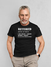 Load image into Gallery viewer, Funny Retired Shirt, Retired Definition Shirt, Retirement Gift, Happy Retirement Shirt, Retired Explained Shirt
