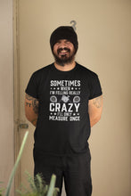 Load image into Gallery viewer, Funny Woodworking Carpentry T-Shirt, Sometimes When I&#39;m Feeling Really Crazy I&#39;ll Only Measure Once Shirt
