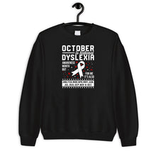 Load image into Gallery viewer, October is Dyslexia Awareness Month Shirt Ribbon Shirt Dyslexia Teacher Tshirt Dyslexia October Gift
