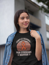 Load image into Gallery viewer, Complex Regional Pain Syndrome Shirt, CRPS Awareness Shirt, Complex Regional Pain Syndrome Warrior Shirt, CRPS Support Shirt, Orange Ribbon

