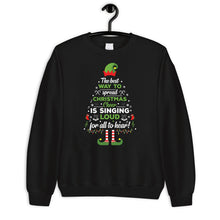 Load image into Gallery viewer, Christmas Cheer Shirt Tree, The Best Way to Spread Christmas Cheer is Singing Loud For All to Heart
