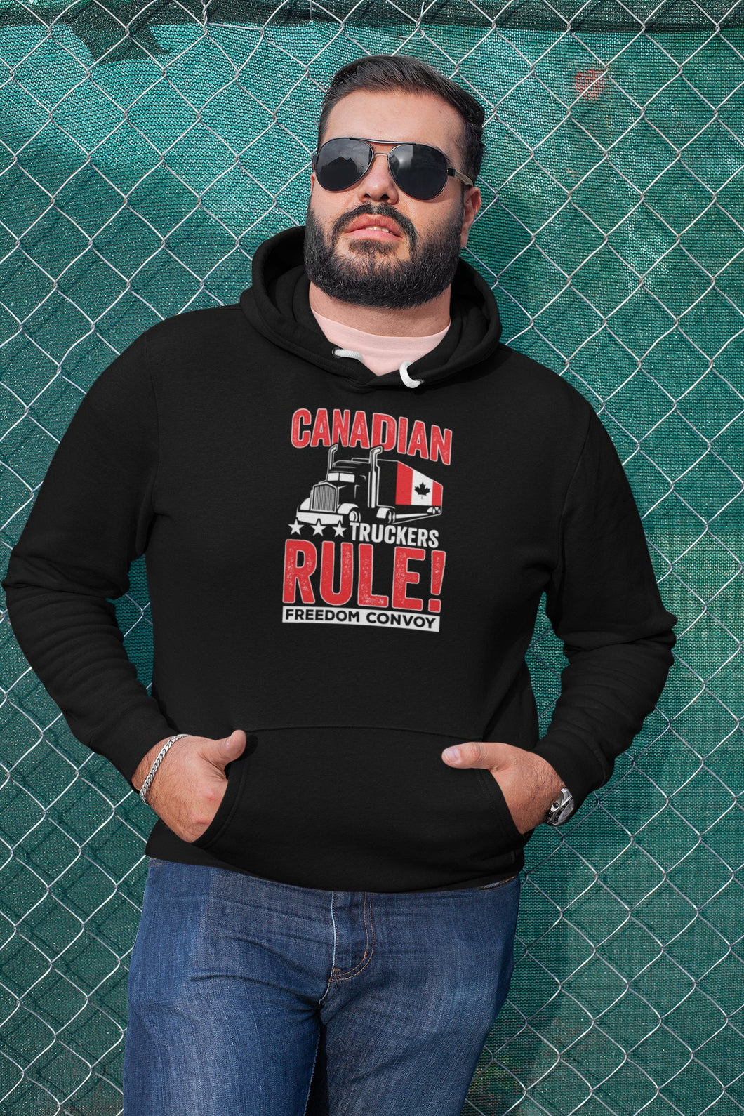 Canadian Truckers Rule Freedom Convoy Shirt, Support Truckers Shirt, Mandate Freedom Shirt