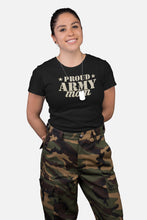 Load image into Gallery viewer, Proud Army Mom T Shirt, Proud Army National Guard, Military Mom Gift
