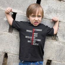 Load image into Gallery viewer, Dyslexia Awareness Month Shirt Determined Unique Dyslexic
