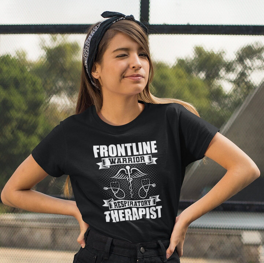 Frontline Warrior Respiratory Therapist, Respiratory Therapist Gift Respiratory Therapist Shirt, Frontline Hero Gift