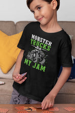 Load image into Gallery viewer, Monster Trucks Are My Jam Shirt, Monster Truck Shirt, Racing Trucks Lover, Trucker Gift
