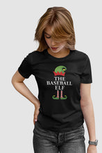 Load image into Gallery viewer, The Baseball Elf Shirt, Baseball Christmas Shirt, Im The Baseball Elf Shirt, Santa Baseball Shirt
