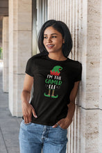 Load image into Gallery viewer, I&#39;m The Gamer Elf Shirt, gamer elf gift ideas, Gamer Gift, Gamer Shirt, Christmas Elf Shirt
