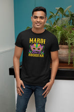 Load image into Gallery viewer, Mardi Like A Rockstar Shirt, Mardi Gras Gift, Fat Tuesday Shirt, Mardi Gras Carnival Lover Shirt
