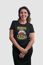 Load image into Gallery viewer, Grandma Lucky Casino Shirt, Casino Shirt For Grandma, Grandma Poker Players Shirt, Playing Tournament Cards Shirt
