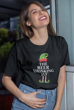 Load image into Gallery viewer, The Beer Drinking Elf Merry Christmas Shirt, Beer Christmas Elf Shirt, I&#39;m Beer Drinker Elf Shirt
