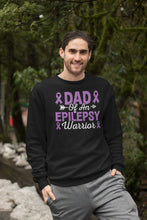 Load image into Gallery viewer, Dad Of An Epilepsy Warrior Shirt, Epilepsy Awareness Shirt, Epilepsy Walk Shirt, Purple Ribbon
