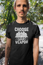 Load image into Gallery viewer, Choose Your Weapon Sweatshirt, Choose Your Weapon Shirt, Chess Shirt, Chess Player Shirt
