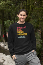 Load image into Gallery viewer, Husband Dad Music Producer Legend Shirt, Making Beats Shirt, Beat Maker Shirt, Guitar Dad Ever Shirt
