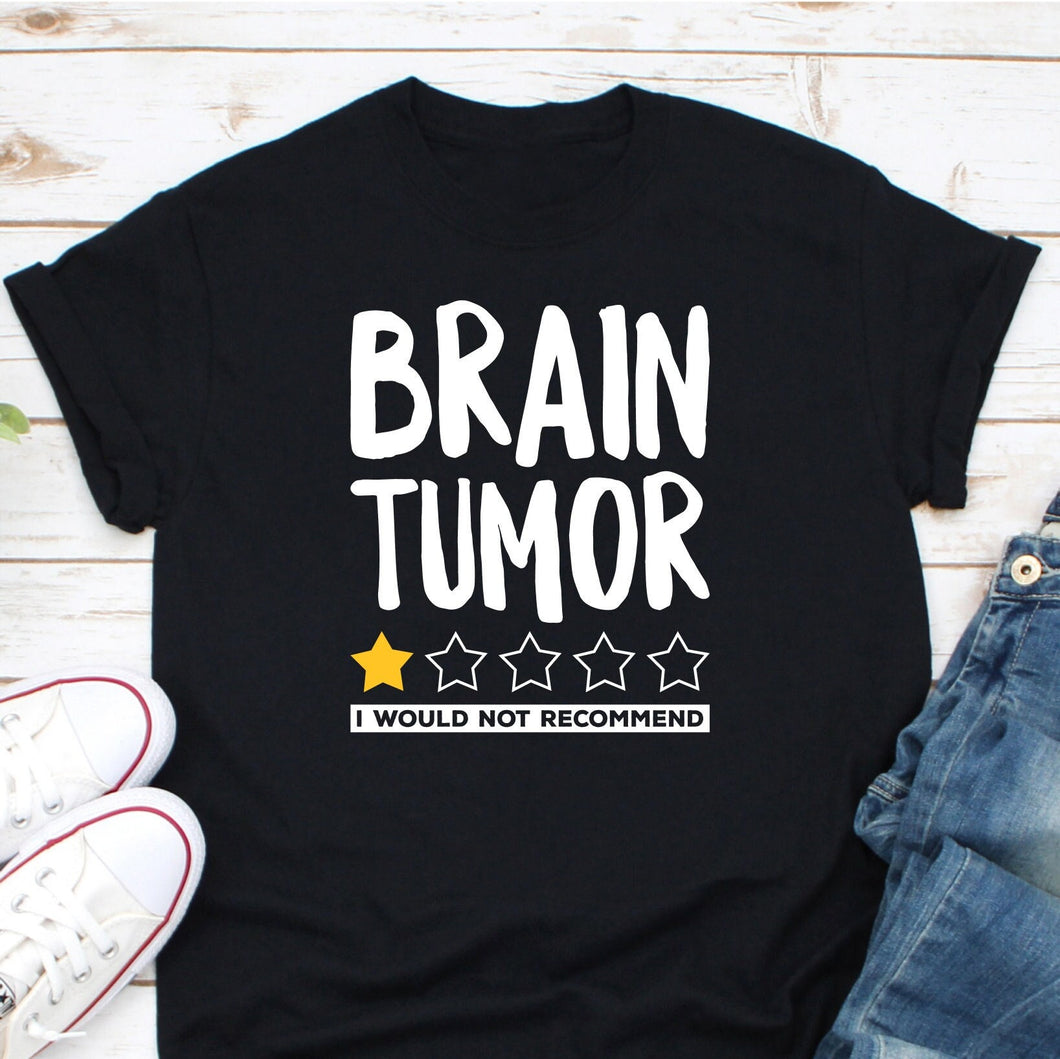 Brain Tumor Shirt, Brain Cancer Awareness, Brain Cancer Warrior Shirt, Brain Cancer Fighter Shirt, Grey Ribbon Shirt