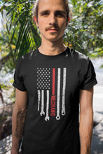 Load image into Gallery viewer, Car Mechanic Shirt, Funny Mechanic Shirt, US Flag Mechanic Shirt, Mechanic Tool Shirt
