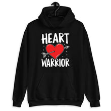 Load image into Gallery viewer, Heart Warrior Kids Shirt, CHD Awareness Shirt, Cardiomyopathy Shirt, Heart Red Ribbon Kids
