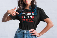 Load image into Gallery viewer, Tougher Than Cancer Shirt, Cancer Survivor Gift, Cancer Survivor Shirt, Funny Cancer Shirt
