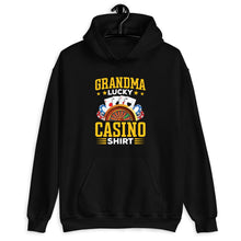 Load image into Gallery viewer, Grandma Lucky Casino Shirt, Casino Shirt For Grandma, Grandma Poker Players Shirt, Playing Tournament Cards Shirt
