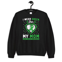 Load image into Gallery viewer, I Wear Green For My Mom Liver Cancer Awareness Shirt, Liver Cancer Shirt, Liver Cancer Warrior Shirt
